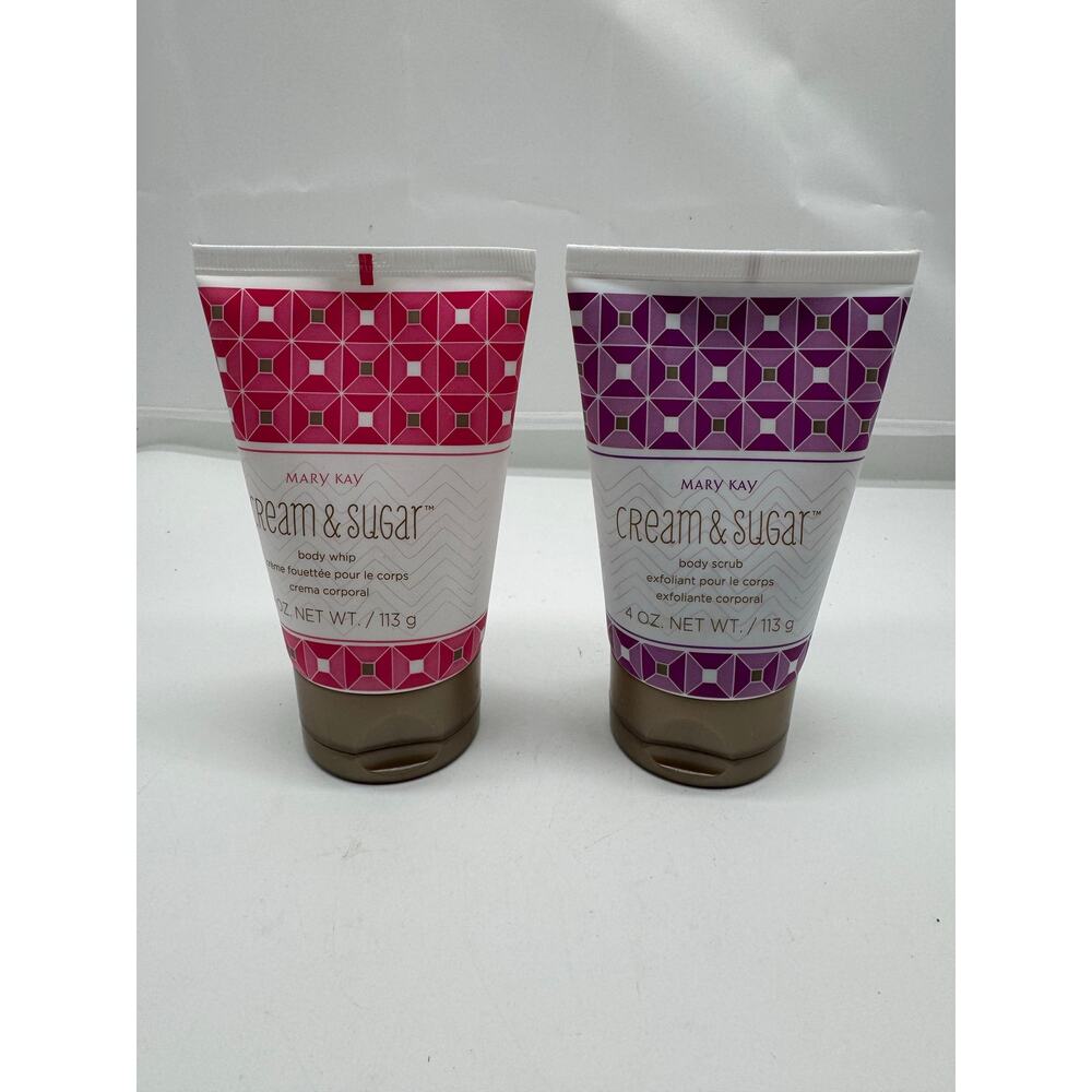 Mary Kay Cream & Sugar Body Scrub & Body Whip